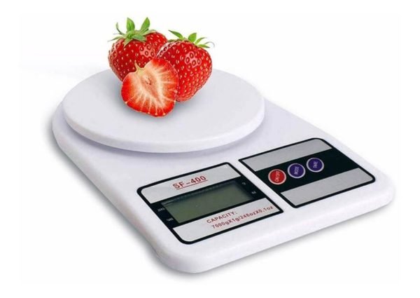 Balanza Gramera Digital de Cocina Kitchen Scale Hasta 10 kg