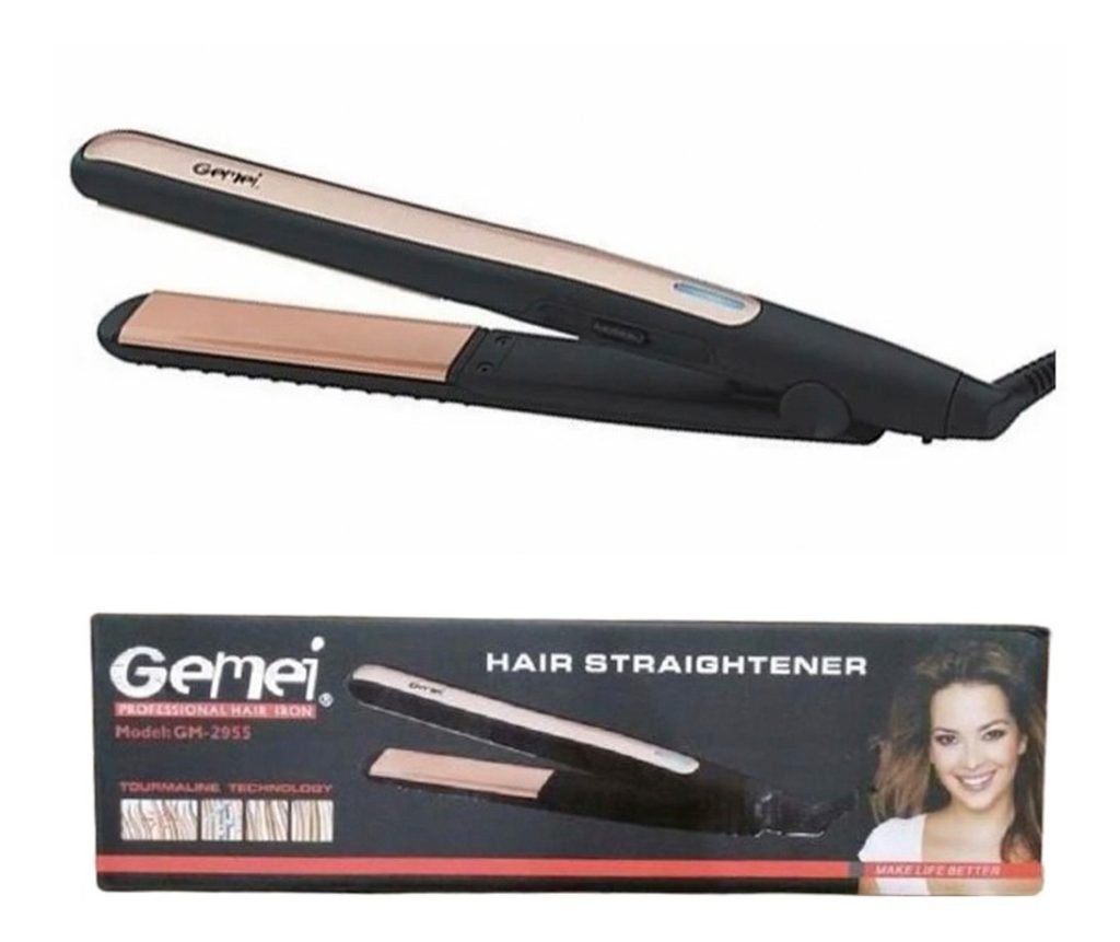 Plancha para pelo, alisadora de cabello Geemy GM-2955 – El Baratillo